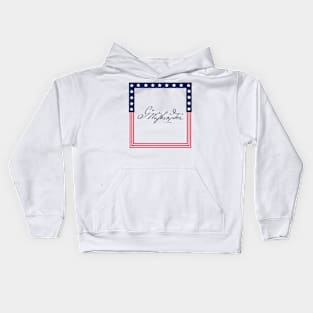 George Washington's signature Kids Hoodie